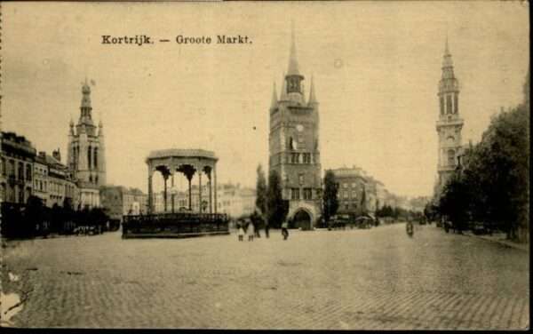Kortrijk West-Vlaanderen Kortrijk Groote Markt