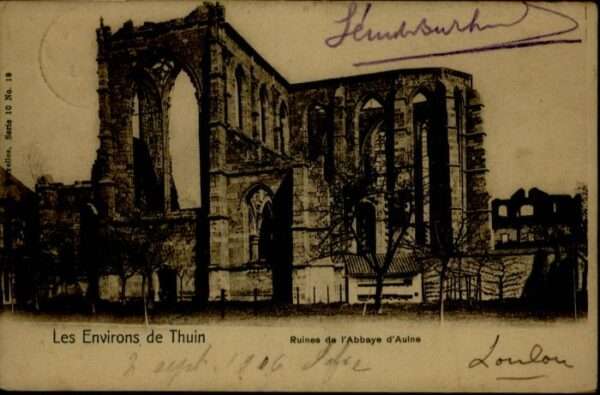 Thuin Ruines Abbaye d_Aulne