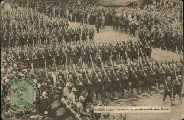 Parijs Infanterie Parade Marsch