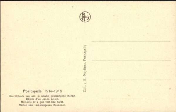 Poelcapelle Kanon Kanonnen – Bild 2