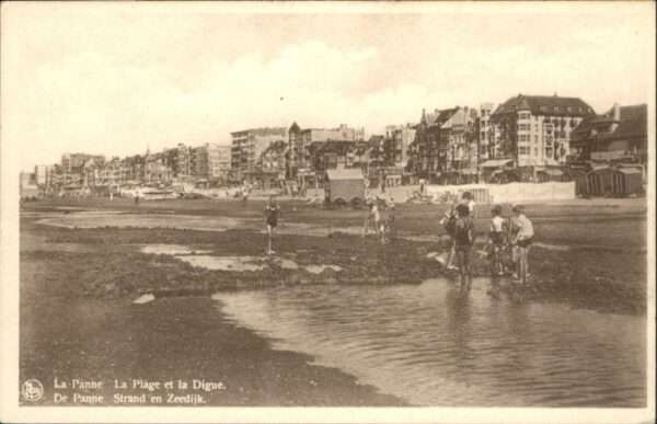 La Panne Veurne La_Panne Plage Strand Digue Zeedijk