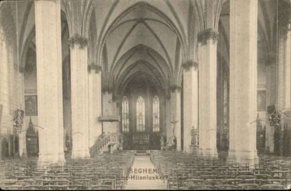 Iseghem Flandre Sint Hiloniuskerk
