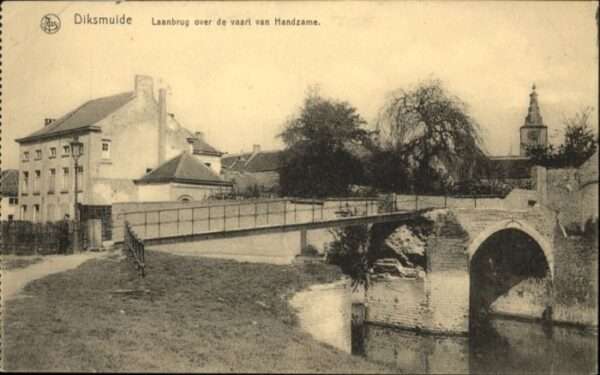 Diksmuide Flandre Diksmuide Laanbrug Handzame