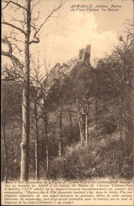 Aywaille Ambleve Ruines Donjon