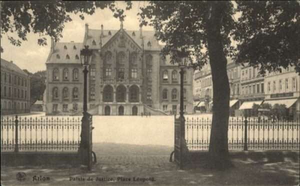 Arlon Wallonie Arlon Place Leopold Palais Justice
