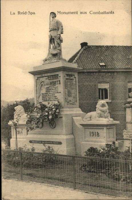 La Reid Monument Combattants