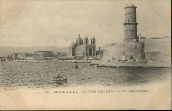 Marseille Bouches-du-Rhone Marseille Fort Saint-Jean Cathedrale
