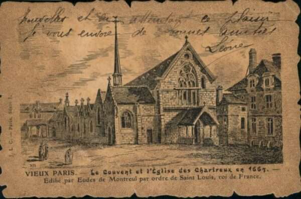 Paris Couvent Eglise Chartreux