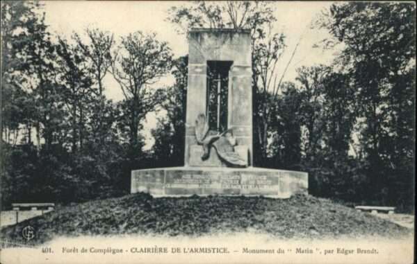 Compiegne Foret Clairiere Armistice Monument Mati