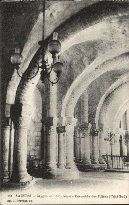 Saintes Crypte St. Eutrope
