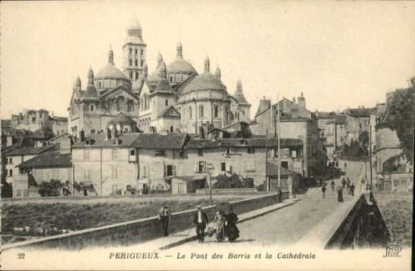 Perigueux Pont Barris Cathedrale