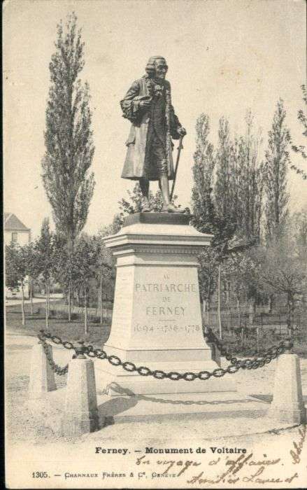 Ferney-Voltaire Monument