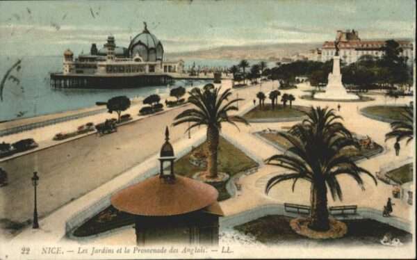 Nice Alpes Maritimes Nice Jardin Promenade Anglais