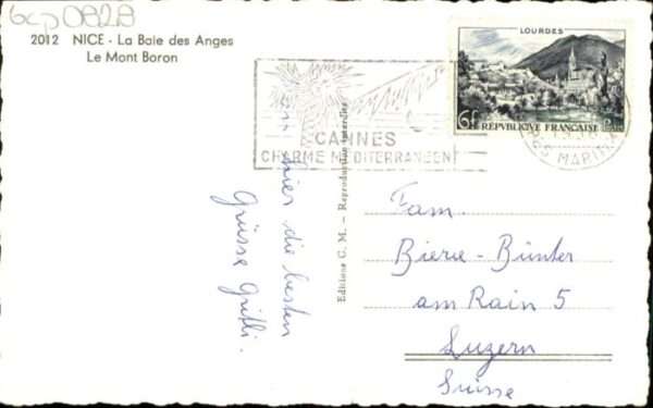 Nice Alpes Maritimes Nice Baie Anges Mont Boron – Bild 2