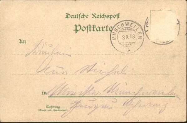 Strasbourg Alsace Strassburg  Litho – Bild 2