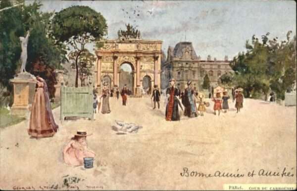 Paris Cour du Carrousei