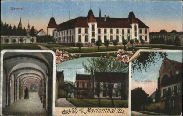 Kloster Marienthal Elsass Carmel Pforte Kirche