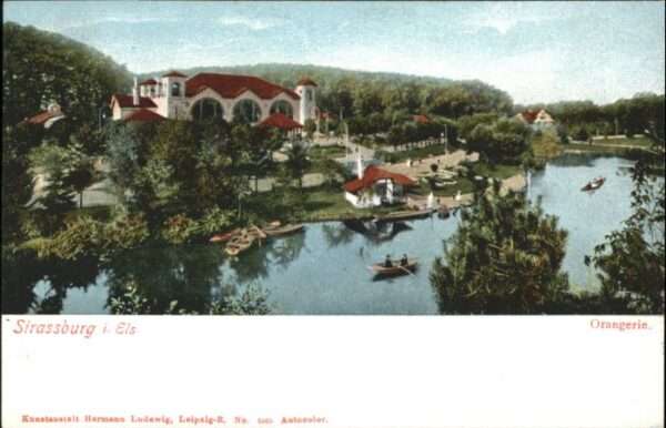 Strasbourg Alsace Strassburg  Orangerie