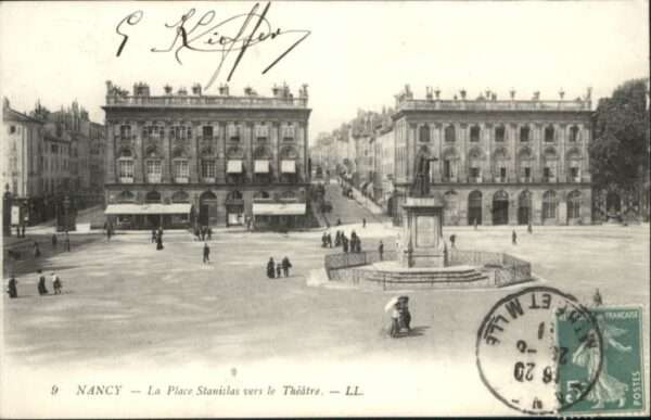 Nancy Lothringen Nancy Place Stanislas Theatre