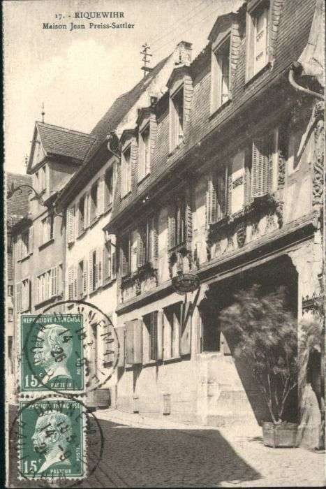 Riquewihr Maison Jean Preiss-Sattler