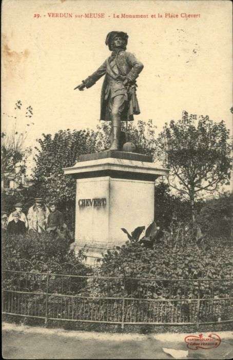 Verdun Meuse Verdun Monument Place Chevert