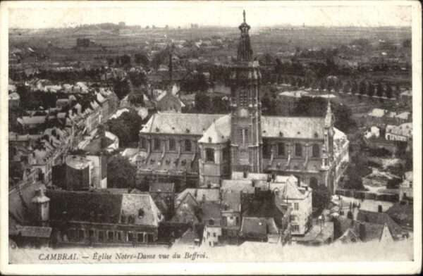 Cambrai Eglise Notre-Dame Beffroi