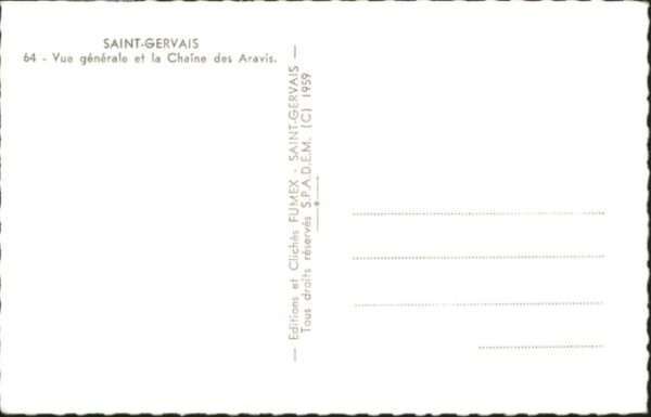 Saint-Gervais-les-Bains Cheine des Aravis – Bild 2