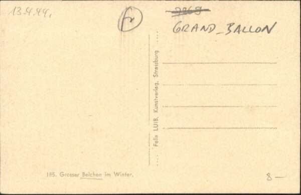 Grand Ballon – Bild 2