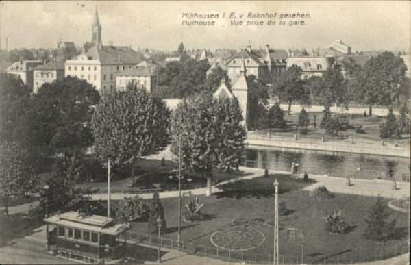 Muelhausen Elsass Mülhausen Mulhouse Strassenbahn