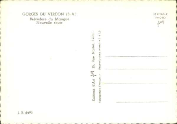 Castellane Gorges du Verdon – Bild 2
