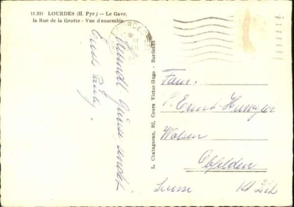 Lourdes Hautes Pyrenees Lourdes Gave Rue de la Grotte – Bild 2