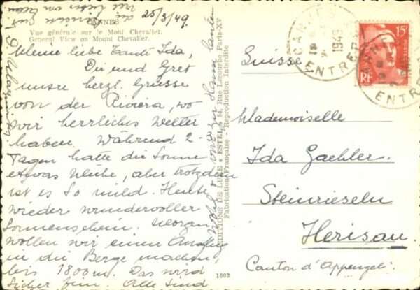 Cannes Alpes-Maritimes Cannes Mount Chevalier – Bild 2