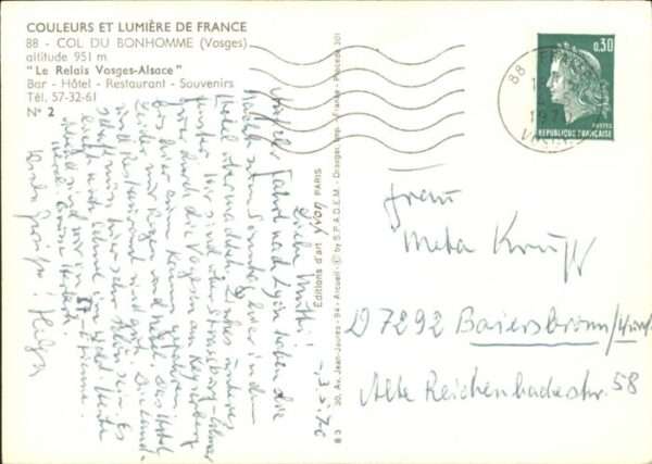 Le Bonhomme Haut Rhin Elsass Le_Bonhomme Bar Hotel Restaurant – Bild 2