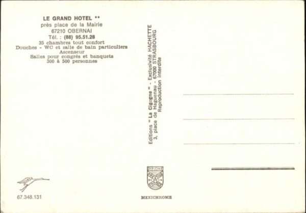 Obernai Bas Rhin Obernai Le Grand Hotel – Bild 2