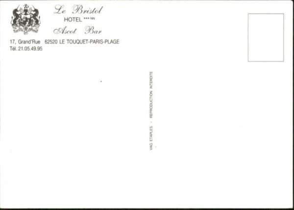 Le Touquet Hotel Le Bristol – Bild 2