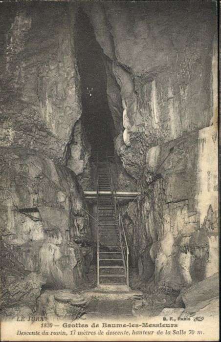 Baume-les-Messieurs Grotte Höhle