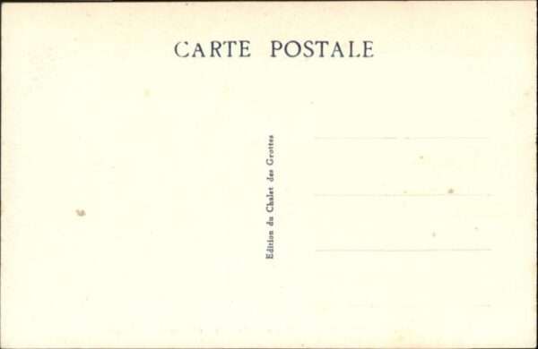 Arcy-sur-Cure Yonne Höhle Grotte Pilier Coquille St. Jacque – Bild 2