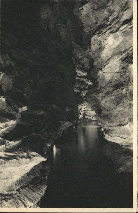 Padirac Höhle Grotte Riviere Plane
