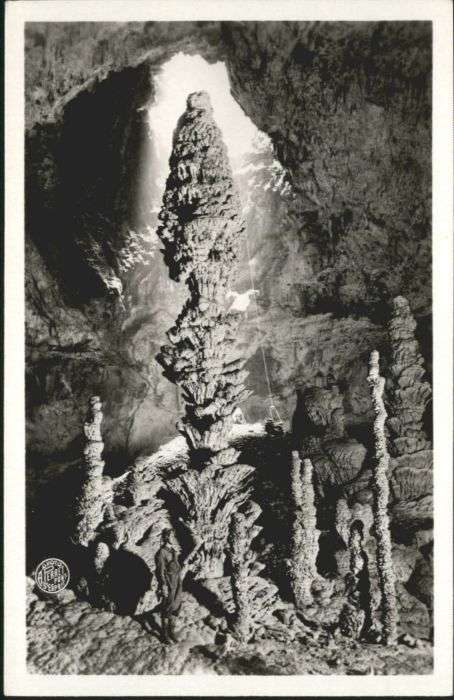 Orgnac-l Aven Höhle Grotte Stalagmites