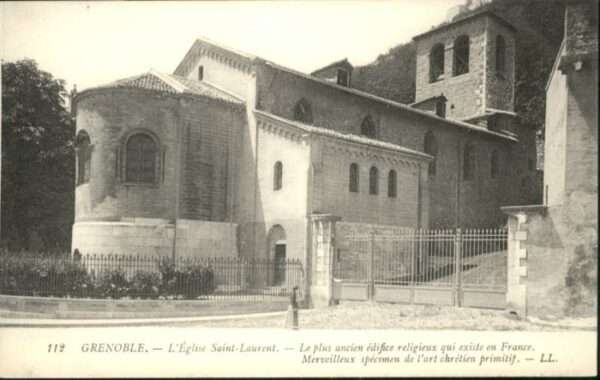 Grenoble Eglise Saint-Laurent Kirche