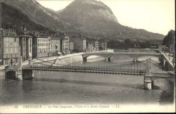 Grenoble Pont Suspendu Isere Saint-Eynard