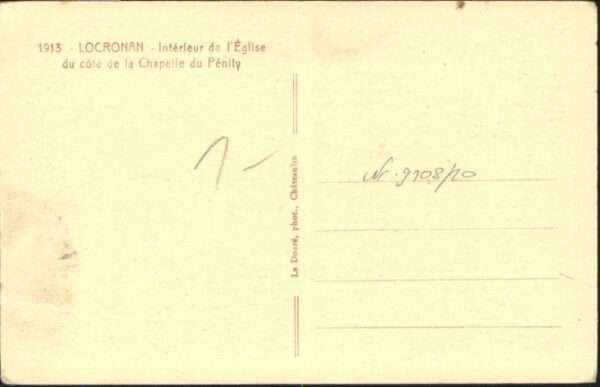 Locronan Eglise Chapelle Penity – Bild 2
