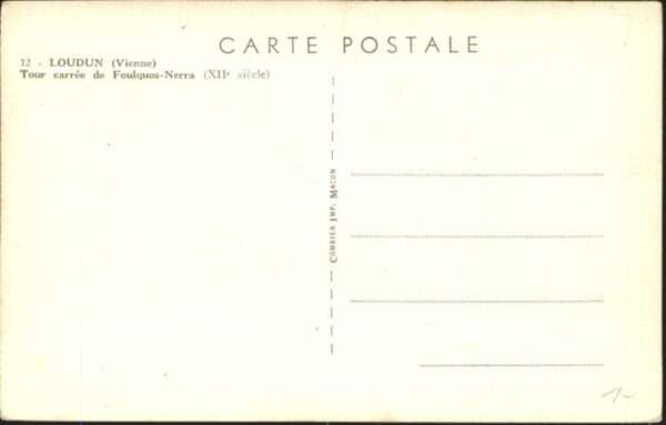 Loudun Tour Carree Foulques-Nerra – Bild 2