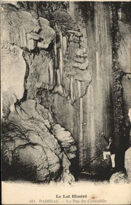 Padirac Höhle Grotte Pas Crocodile