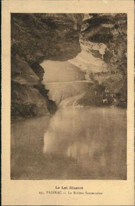 Padirac Höhle Grotte Riviere Souterraine