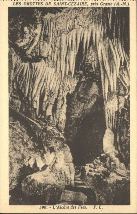 Grasse Höhle Grotte St. Cezaire