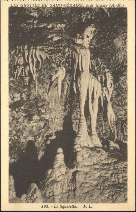 Grasse Höhle Grotte St. Cezaire