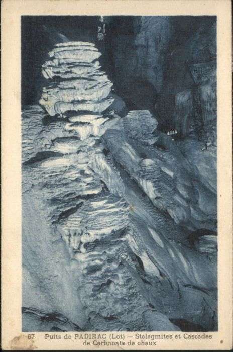 Padirac Höhle Grotte Stalagmites Cascades