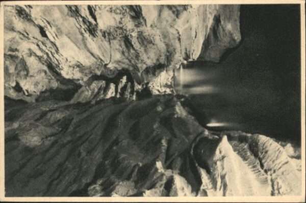 Padirac Höhle Grotte Riviere Plane