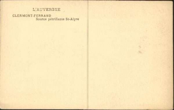 Clermont-Ferrand Höhle Grotte Source Petrifiante St. Aly – Bild 2